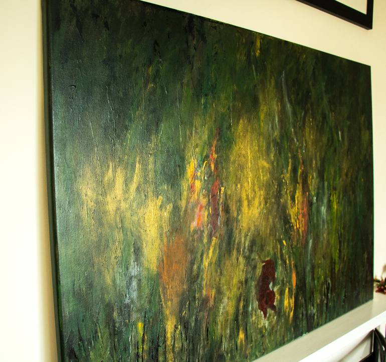 Original Abstract Painting by Wanida Em