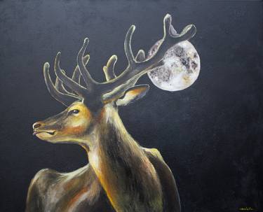 Original Animal Paintings by Wanida Em