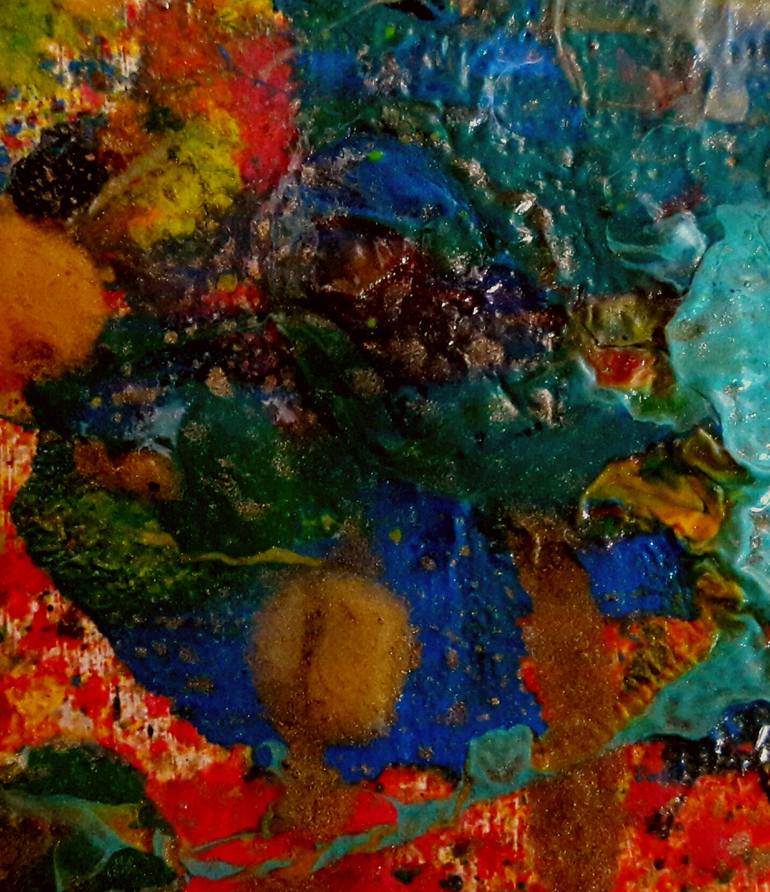 Original Abstract Painting by Pola Lewandowska