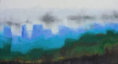 Original Abstract Painting by Flávia Pinheiro Costa