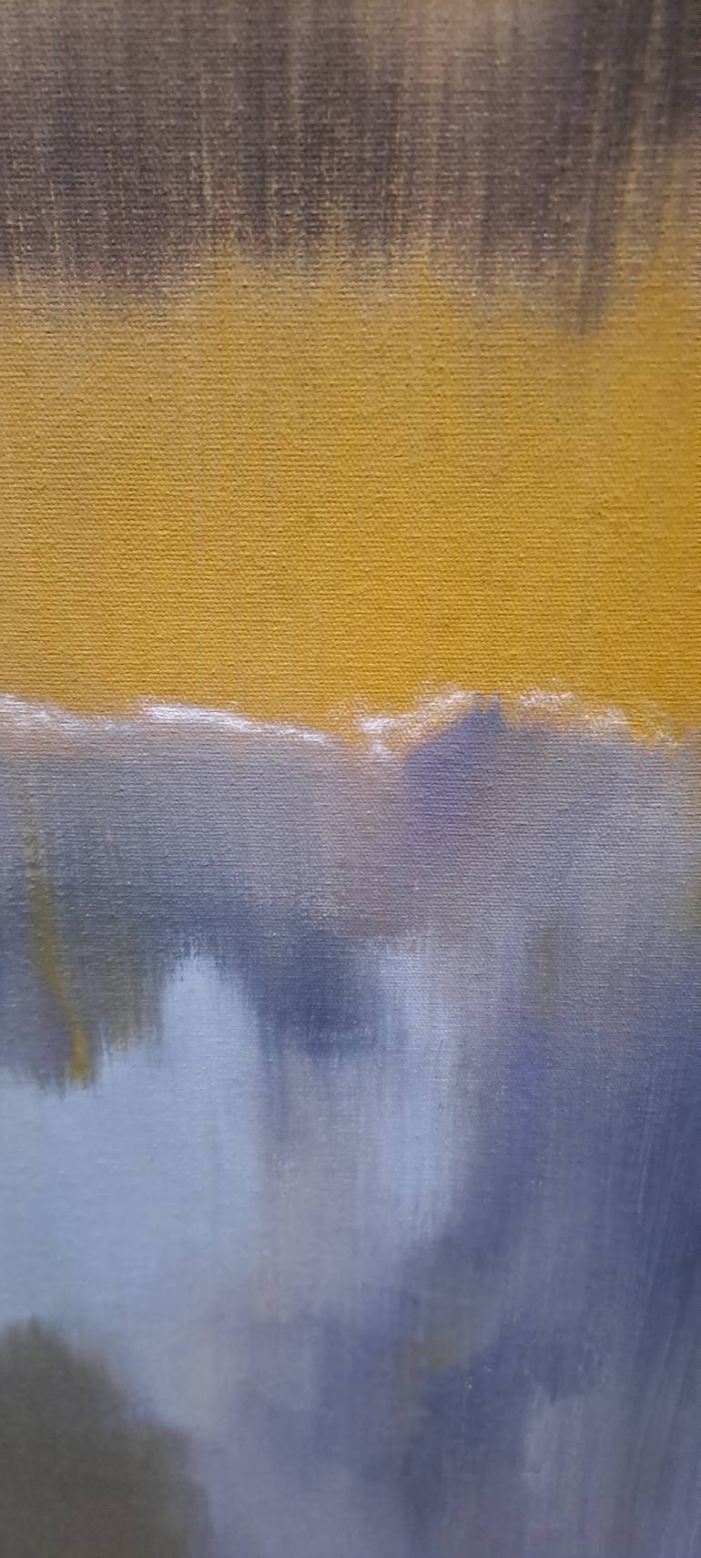 Original Abstract Fantasy Painting by Flávia Pinheiro Costa