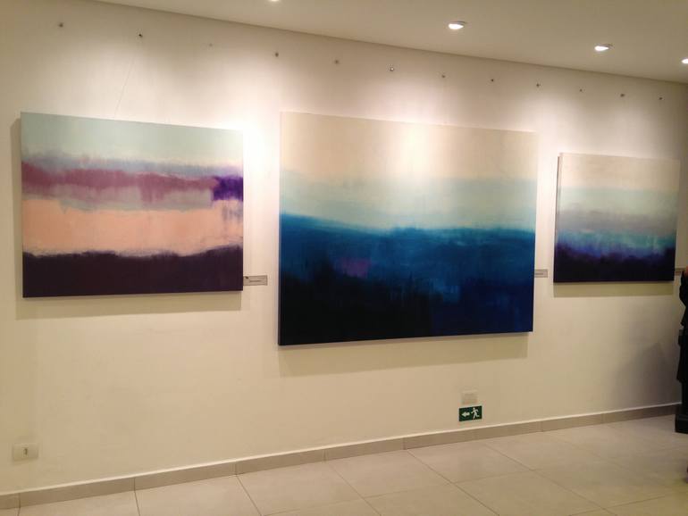 Original Abstract Painting by Flávia Pinheiro Costa
