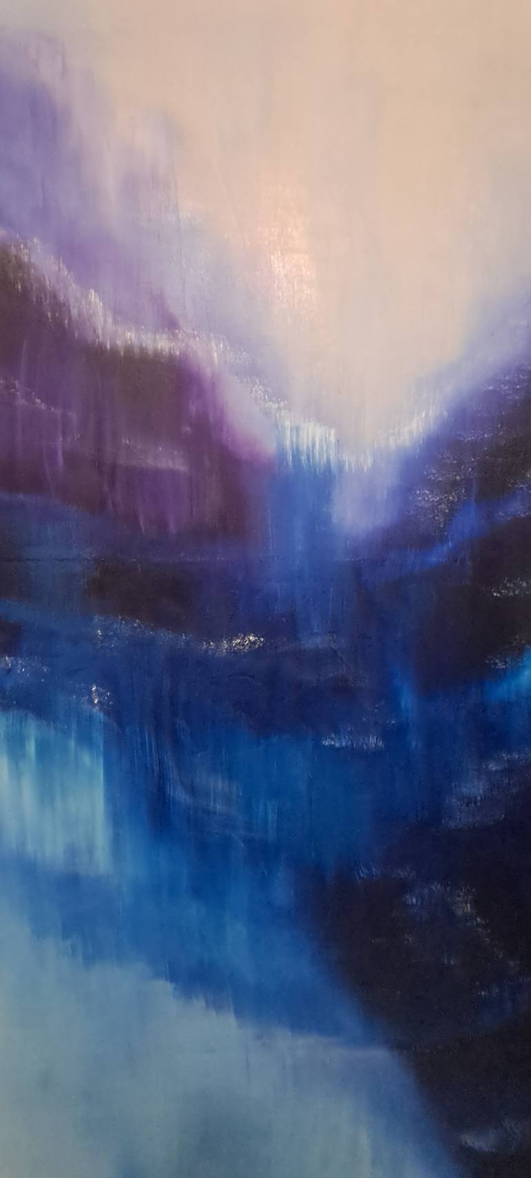 Original Modernism Abstract Painting by Flávia Pinheiro Costa