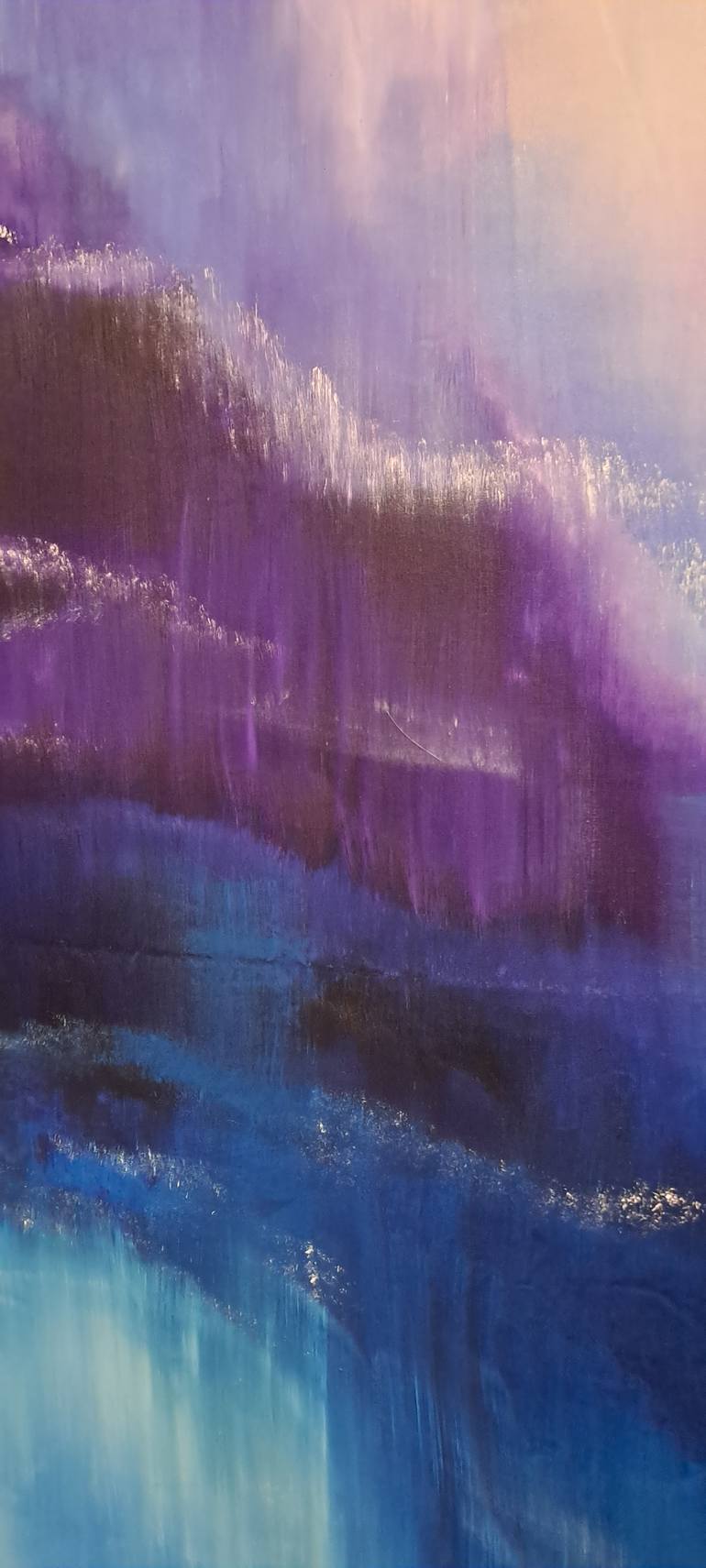 Original Modernism Abstract Painting by Flávia Pinheiro Costa