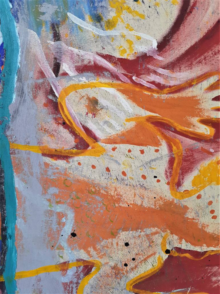 Original Modernism Body Painting by Flávia Pinheiro Costa