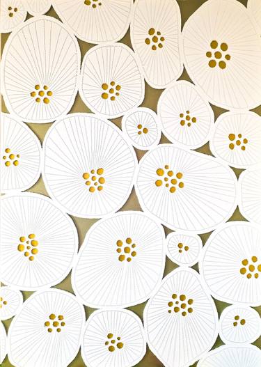 Original Contemporary Patterns Paintings by Petra Szekely