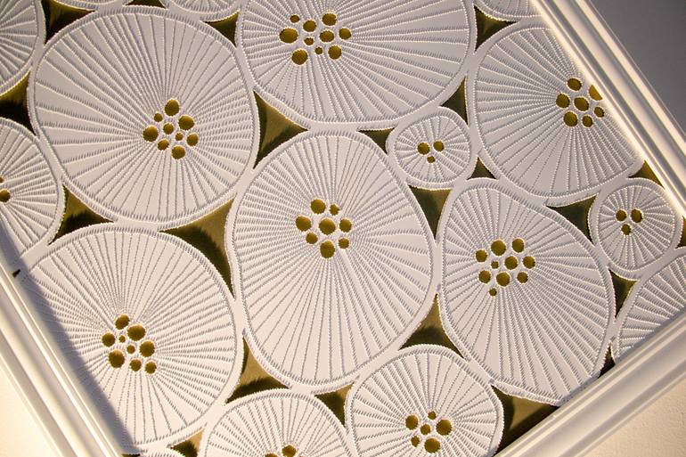 Original Contemporary Patterns Painting by Petra Szekely