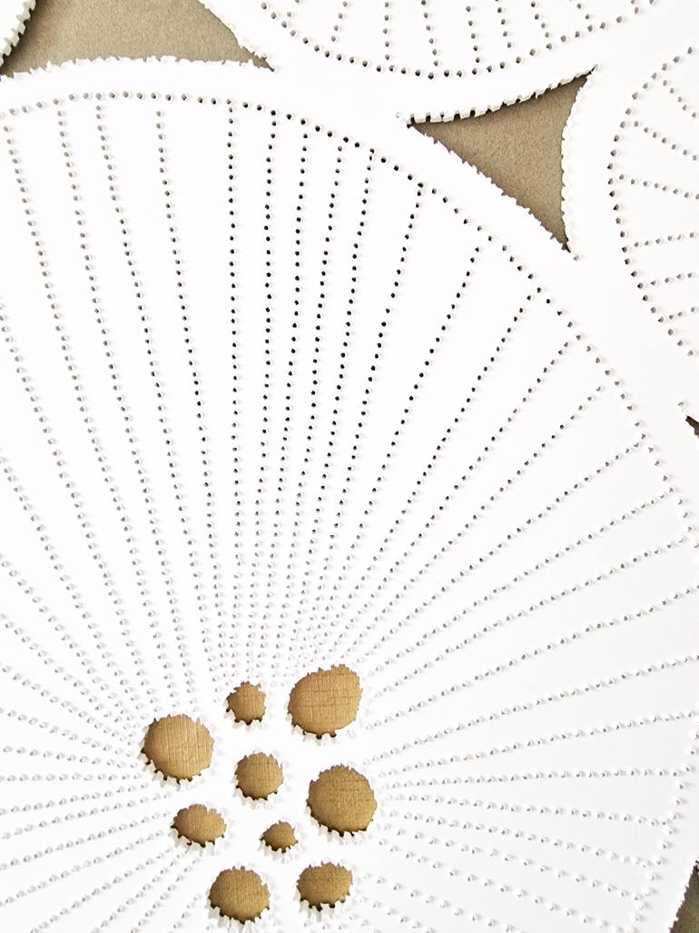 Original Contemporary Patterns Painting by Petra Szekely