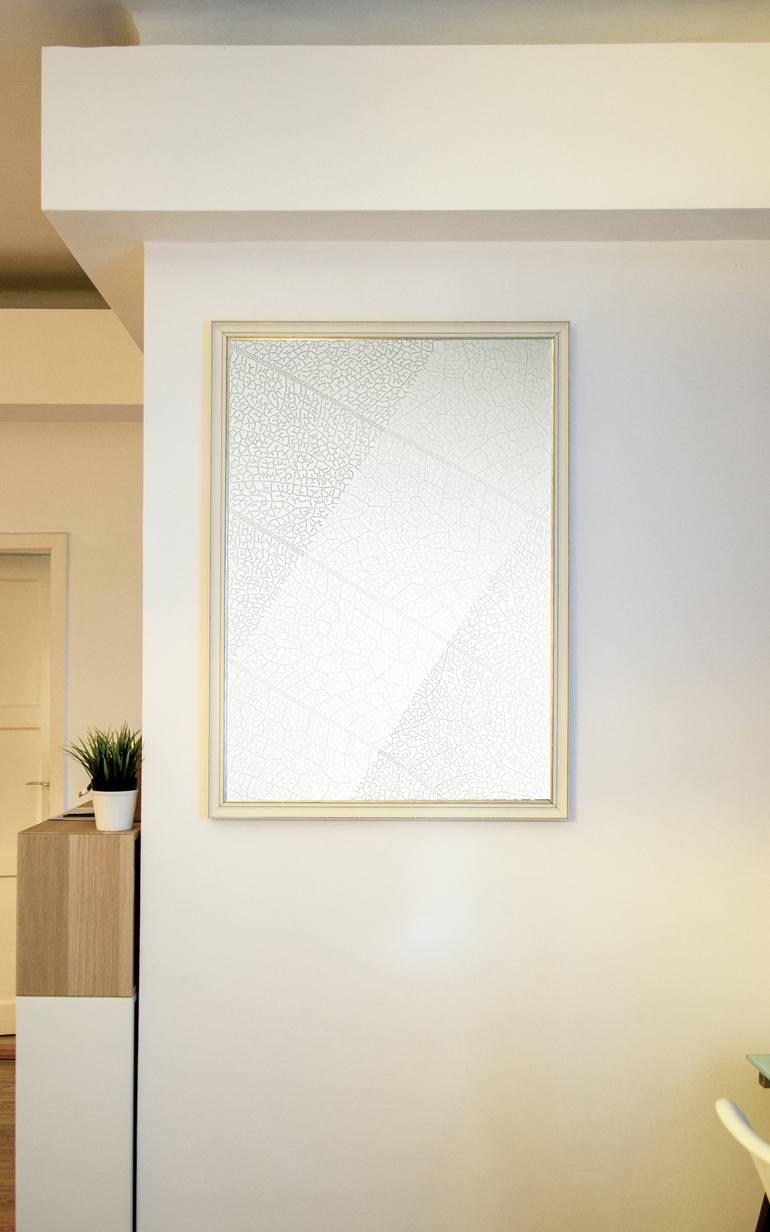Original Black & White Nature Painting by Petra Szekely