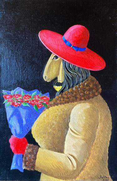Original Conceptual Animal Painting by Soltan Soltanli