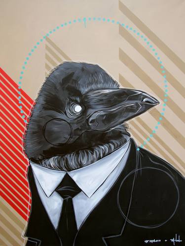 Original Pop Art Animal Paintings by Miguel Gonzalez