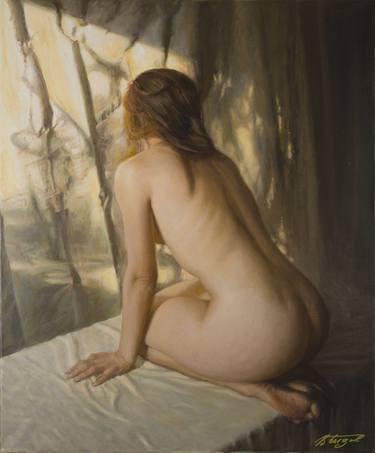 Original Realism Nude Paintings by Vladimir Byzov