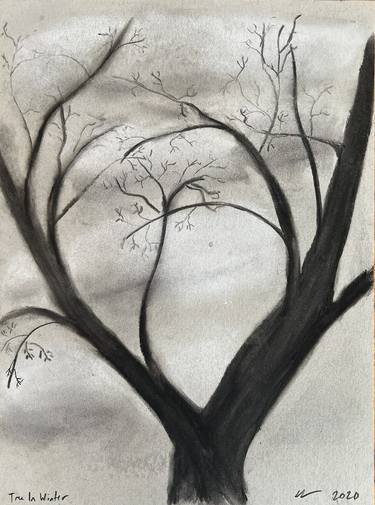 simple charcoal art