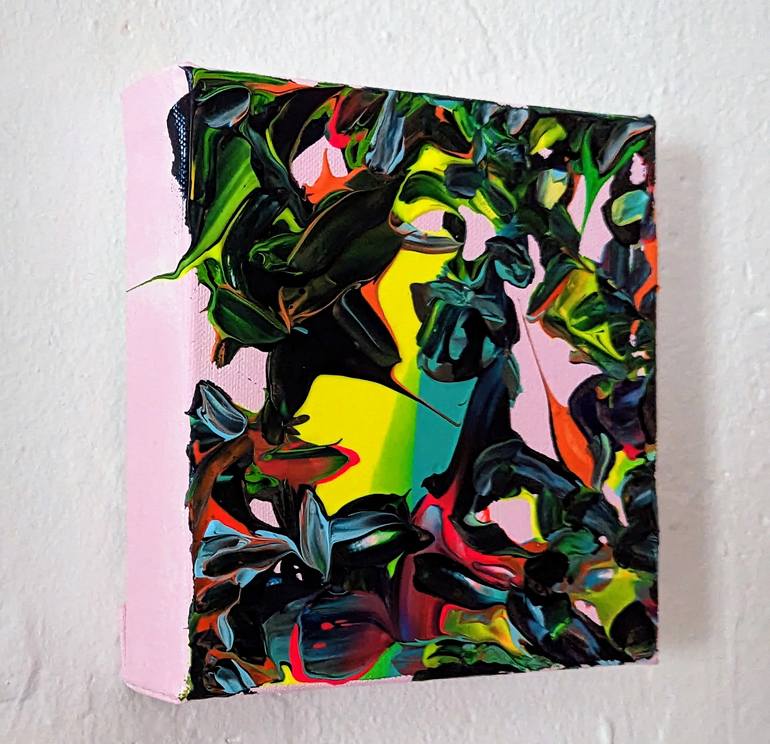 Original Abstract Expressionism Abstract Painting by Rudeen Gibson