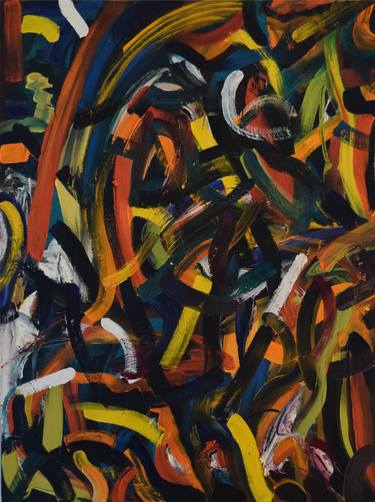 Original Abstract Expressionism Abstract Paintings by Rudeen Gibson