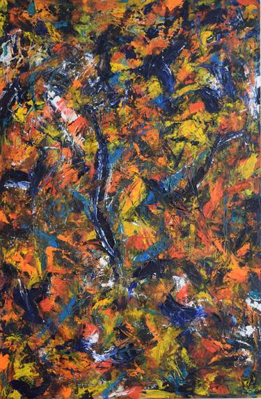 Original Abstract Expressionism Abstract Paintings by Rudeen Gibson