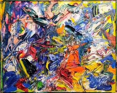 Original Abstract Paintings by Rudeen Gibson