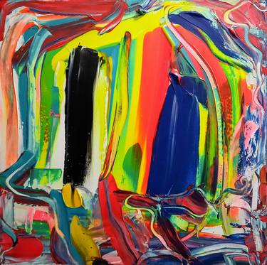 Original Abstract Paintings by Rudeen Gibson