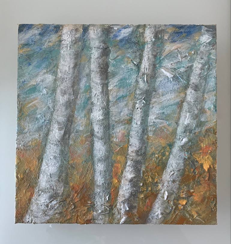 Original Tree Painting by Judith Cahill