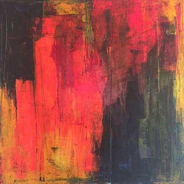 Original Abstract Expressionism Abstract Paintings by Liesbeth Willaert