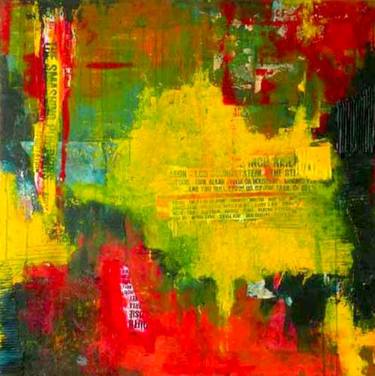 Original Abstract Expressionism Abstract Paintings by Liesbeth Willaert