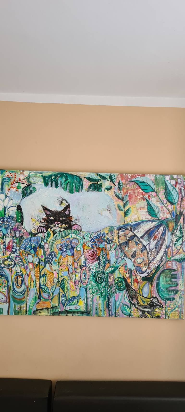 The Chase Painting by Evelina Popilian | Saatchi Art
