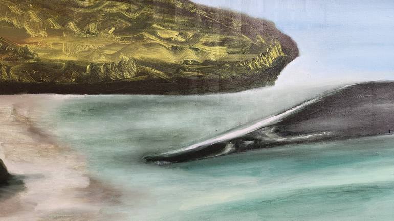 Original Surrealism Seascape Painting by Ori Feinberg