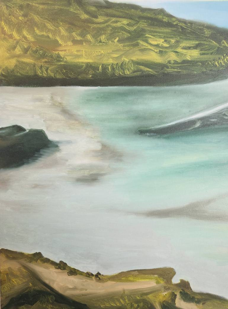 Original Surrealism Seascape Painting by Ori Feinberg