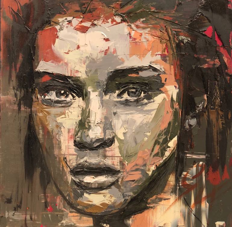 Jess Painting by Gilliane Warzée | Saatchi Art