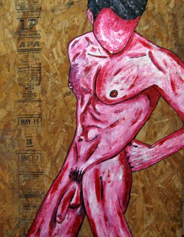 Original Figurative Abstract Paintings by Christos Anastasopoulos