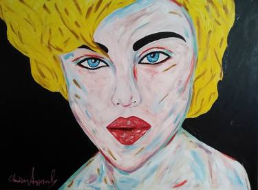 Original Pop Art Celebrity Paintings by Christos Anastasopoulos