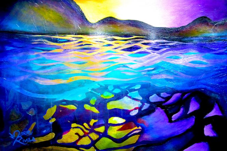 Marie Rivas The Depts Painting by Marie Rivas | Saatchi Art