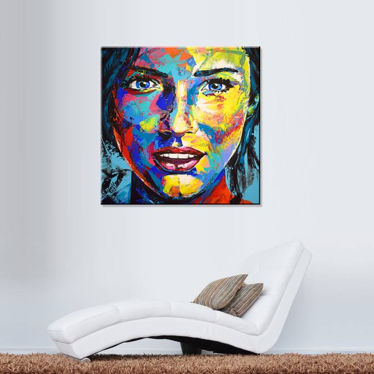 Original Figurative Portrait Painting by Eugen Dick