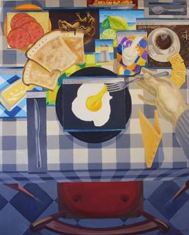 Original Pop Art Food & Drink Paintings by Stefan Nenov