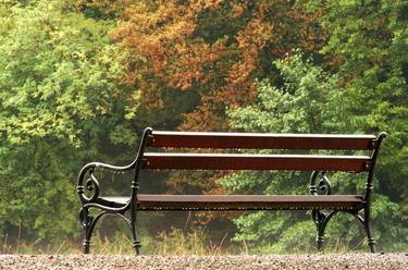 bench in the rain - Limited Edition 1 of 15 thumb