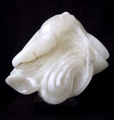 Original Art Deco Erotic Sculpture by Koos Smit