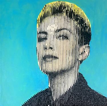 Original Pop Art Celebrity Paintings by Sandra Wadkin