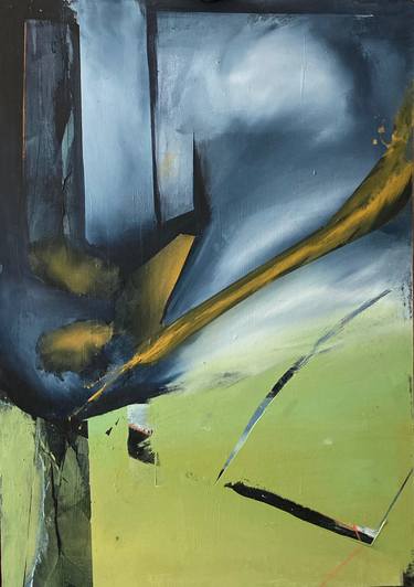 Original Expressionism Abstract Painting by Kurt Niederhaus