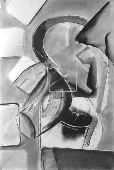Original Dada Abstract Drawings by Kurt Niederhaus