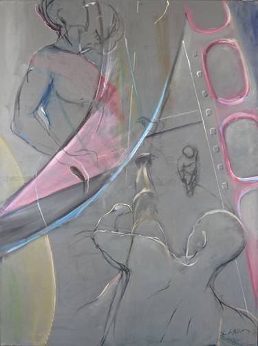 Original Figurative People Paintings by Kurt Niederhaus