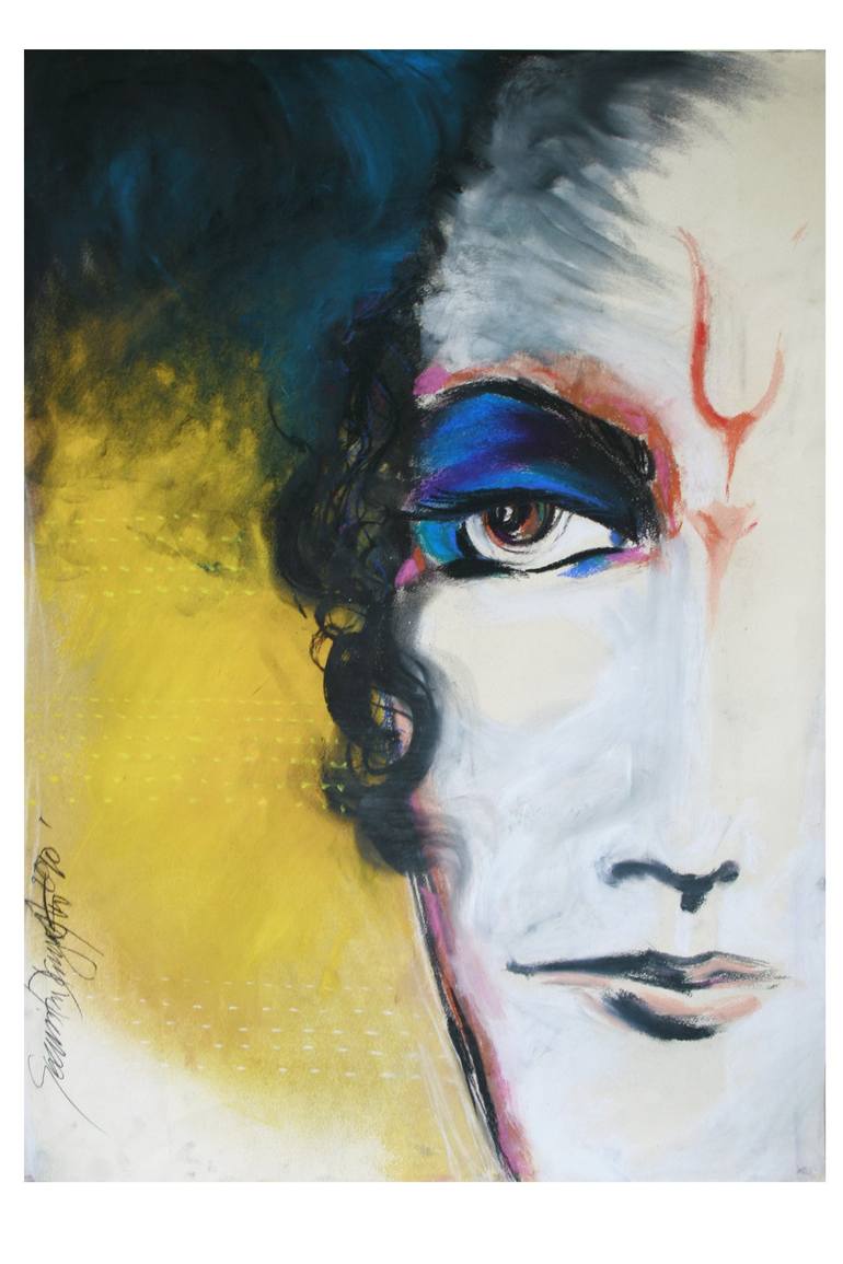 shiva the shakti Drawing by Soumitra Dasgupta | Saatchi Art