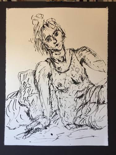 Original Women Drawings by Victor Mashaal