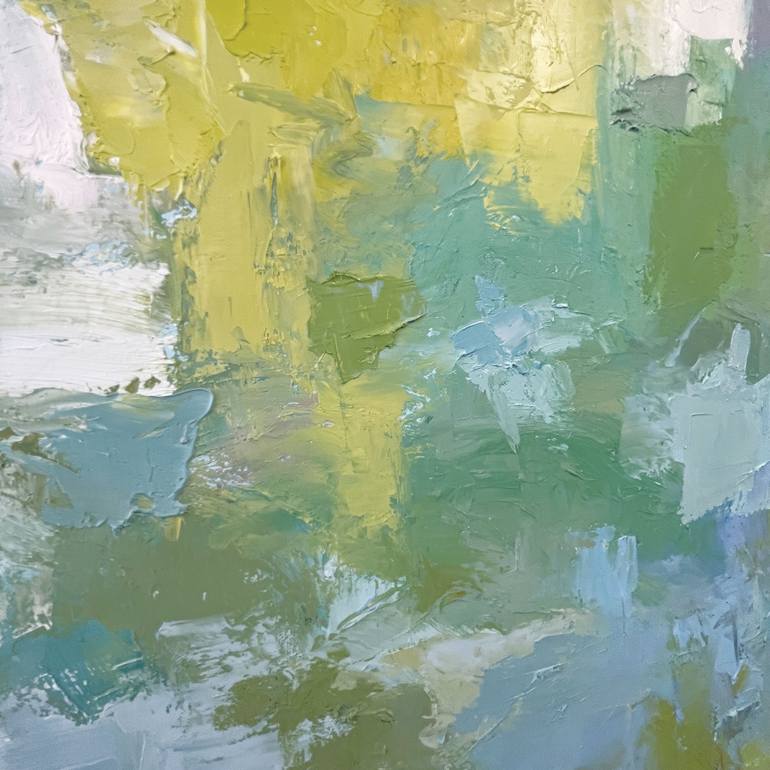 Original Conceptual Abstract Painting by Malia Quinn