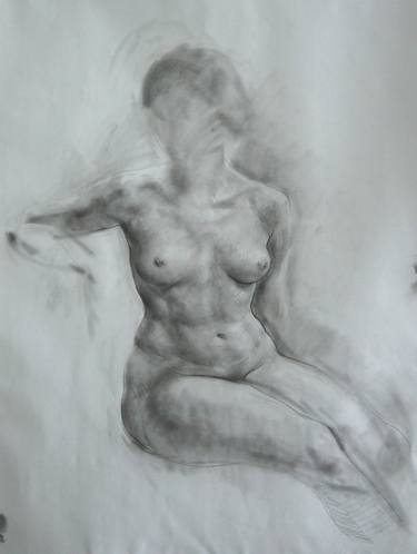 Original Figurative Nude Drawings by Igor Tatarenko