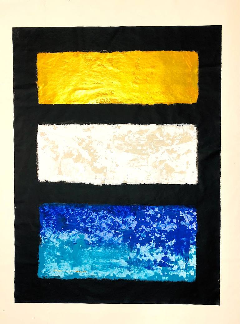 Original Minimalism Abstract Painting by Dam Domido