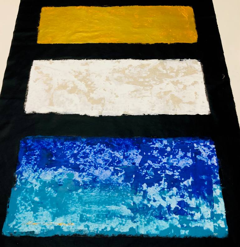 Original Minimalism Abstract Painting by Dam Domido