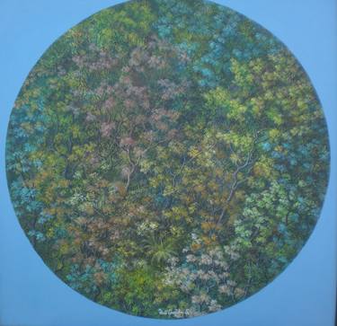 Print of Nature Paintings by Iñaki Gurtubay Goicoechea