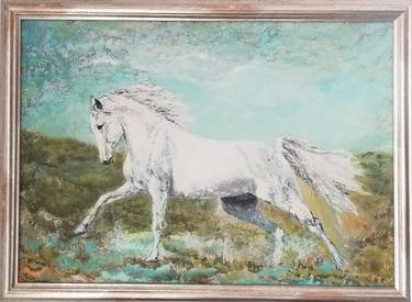Original Modern Horse Paintings by Nikolay Darakchiev
