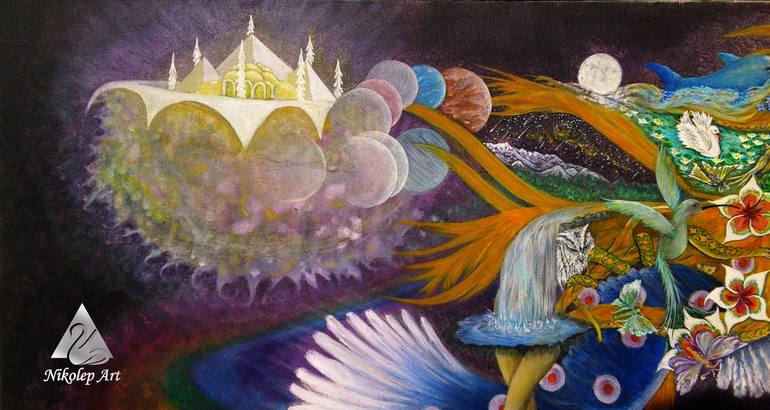 Original Fantasy Painting by Nikolay Darakchiev