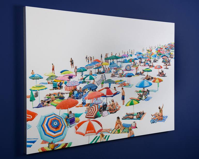 Original Contemporary Beach Painting by Annabelle Shelton